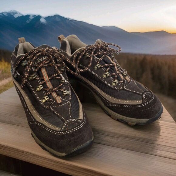 LL BEAN Women’s Tek 2.5 Primaloft Low Hiking Boot Brown Size 7.5/8 - SEE DESC - Picture 13 of 14